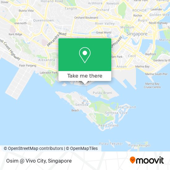 Osim @ Vivo City map