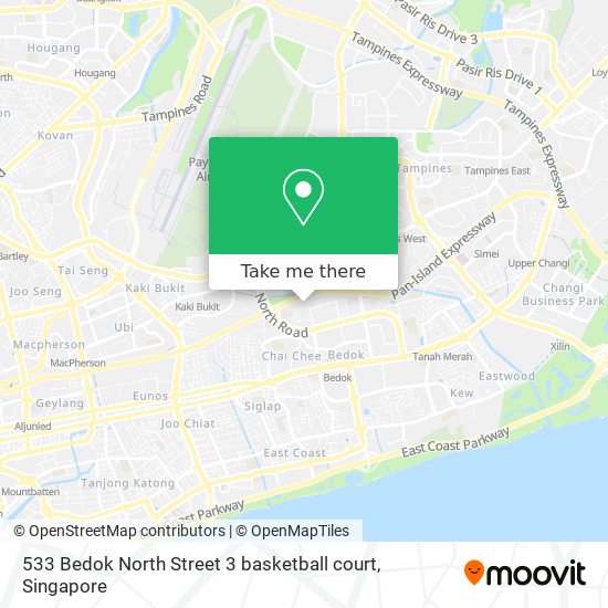 533 Bedok North Street 3 basketball court地图