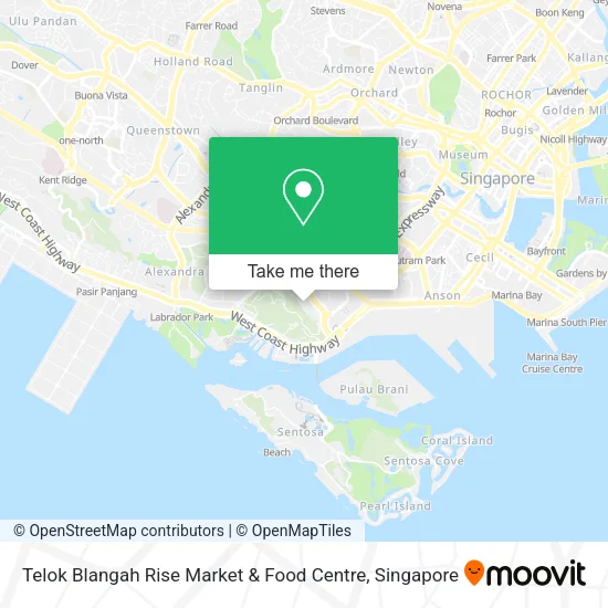 Telok Blangah Rise Market & Food Centre地图