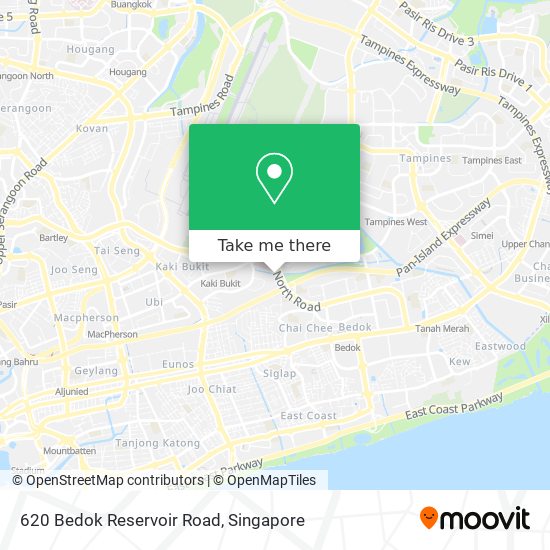 620 Bedok Reservoir Road map