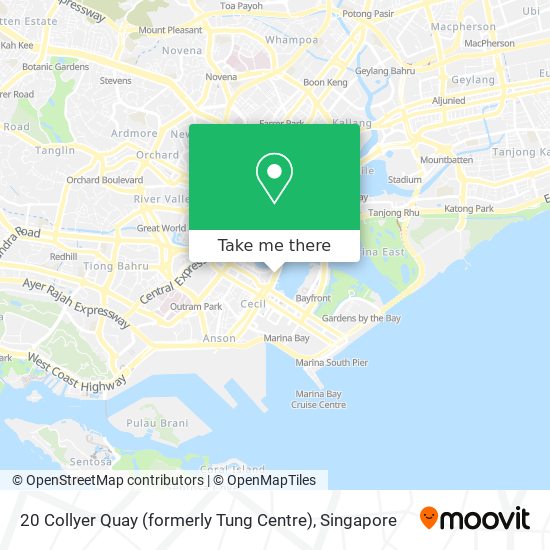 20 Collyer Quay (formerly Tung Centre) map