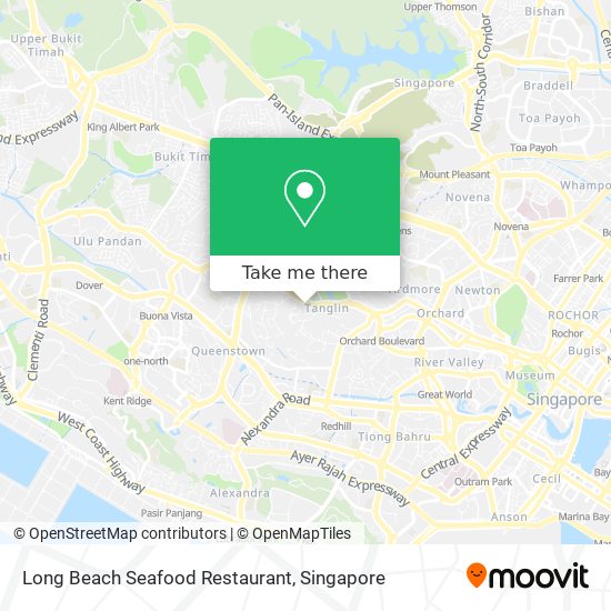 Long Beach Seafood Restaurant map