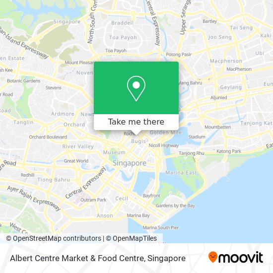 Albert Centre Market & Food Centre map