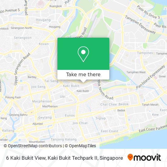 6 Kaki Bukit View, Kaki Bukit Techpark II map