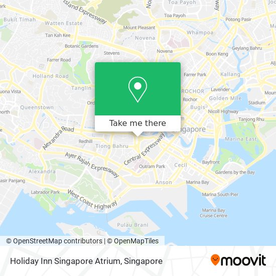 Holiday Inn Singapore Atrium地图