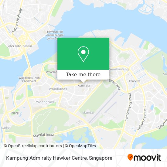 Kampung Admiralty Hawker Centre地图