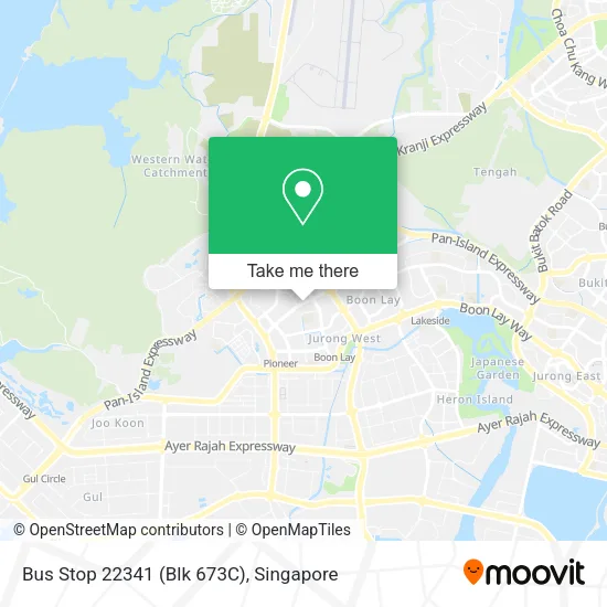 Bus Stop 22341 (Blk 673C) map