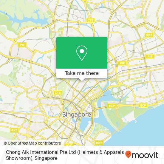 Chong Aik International Pte Ltd (Helmets & Apparels Showroom) map