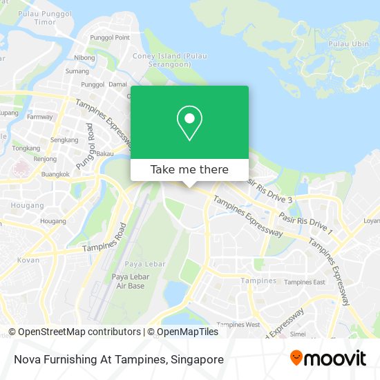 Nova Furnishing At Tampines map