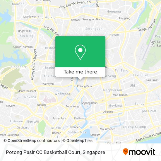 Potong Pasir CC Basketball Court地图