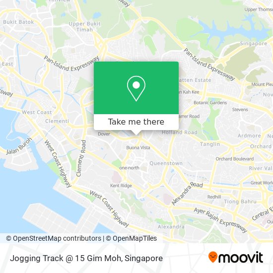 Jogging Track @ 15 Gim Moh地图