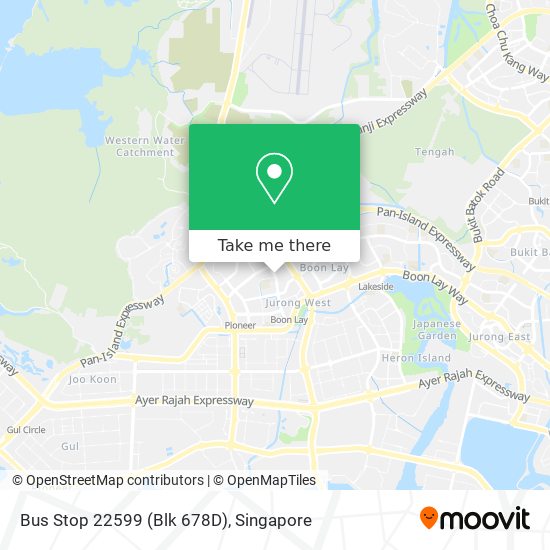 Bus Stop 22599 (Blk 678D) map
