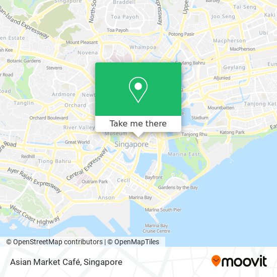 Asian Market Café地图