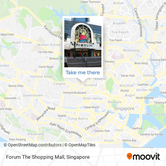 Forum The Shopping Mall map