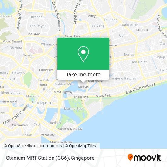 Stadium MRT Station (CC6)地图