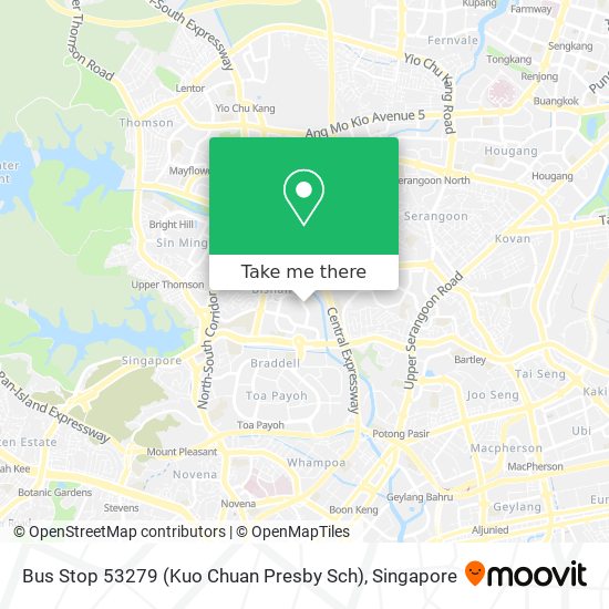 Bus Stop 53279 (Kuo Chuan Presby Sch) map