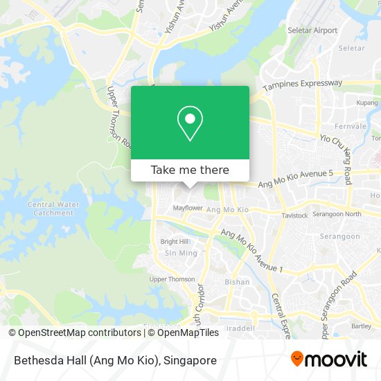 Bethesda Hall (Ang Mo Kio) map