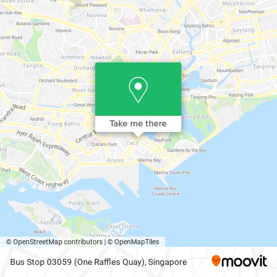 Bus Stop 03059 (One Raffles Quay)地图