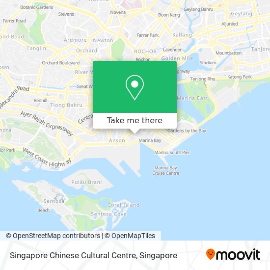 Singapore Chinese Cultural Centre map