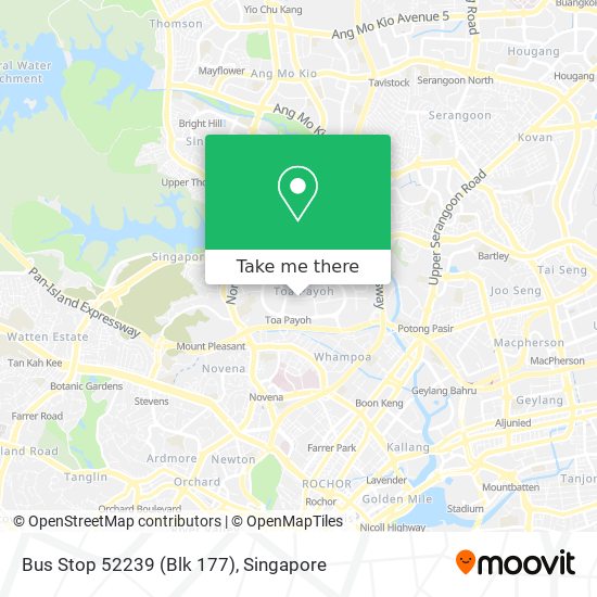 Bus Stop 52239 (Blk 177)地图