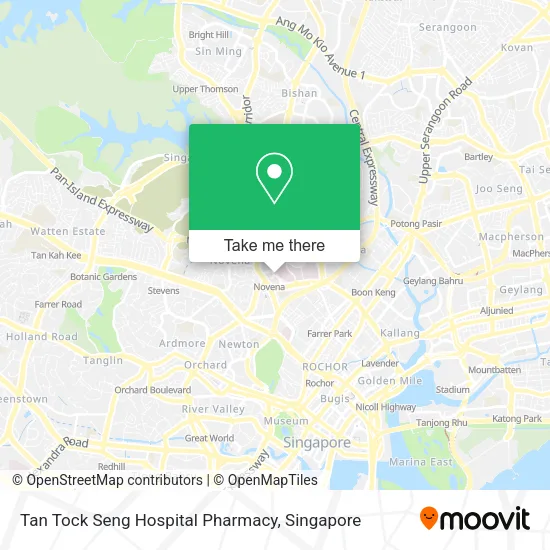 Tan Tock Seng Hospital Pharmacy map