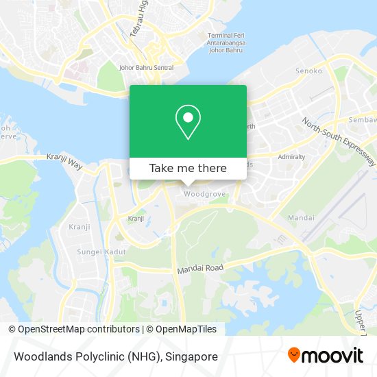 Woodlands Polyclinic (NHG)地图