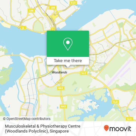 Musculoskeletal & Physiotherapy Centre (Woodlands Polyclinic) map