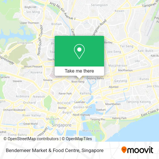 Bendemeer Market & Food Centre map