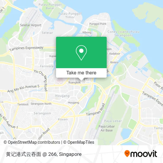 黄记港式云吞面 @ 266 map