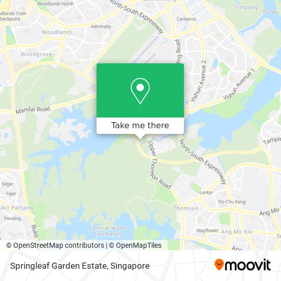 Springleaf Garden Estate map