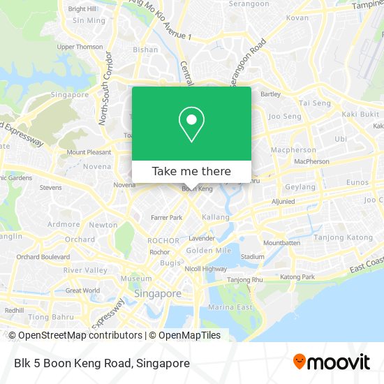 Blk 5 Boon Keng Road map