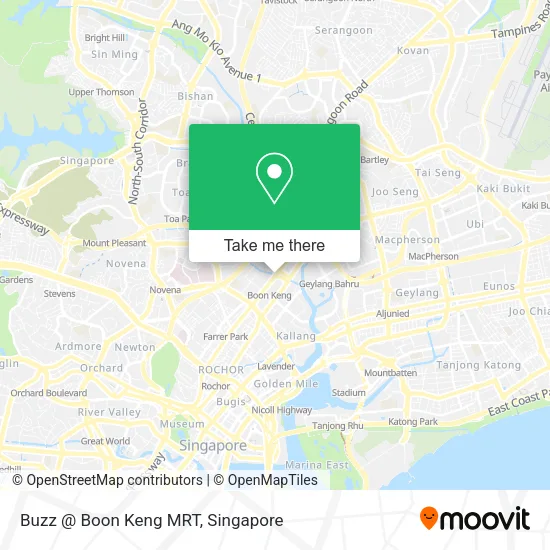 Buzz @ Boon Keng MRT地图