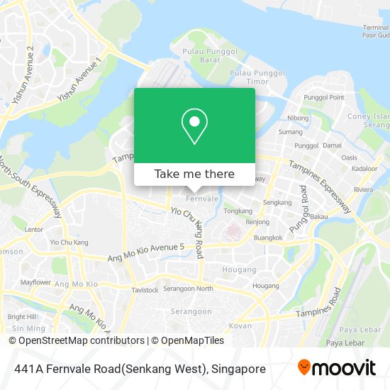 441A Fernvale Road(Senkang West)地图