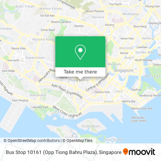 Bus Stop 10161 (Opp Tiong Bahru Plaza)地图