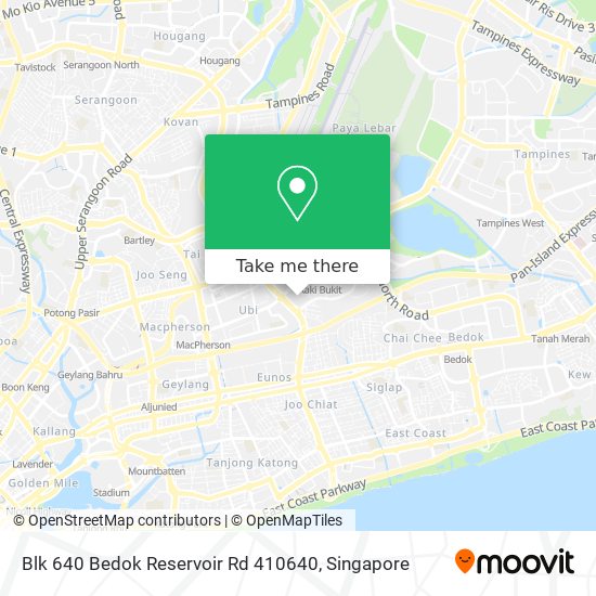 Blk 640 Bedok Reservoir Rd 410640地图