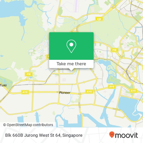 Blk 660B Jurong West St 64地图