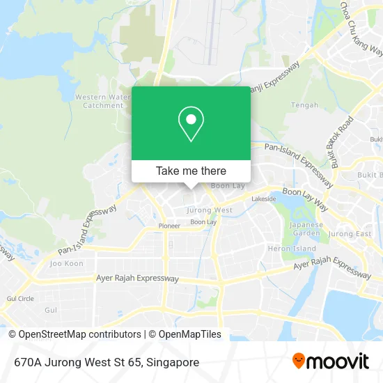 670A Jurong West St 65地图