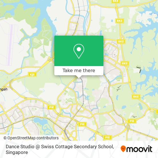 Dance Studio @ Swiss Cottage Secondary School map