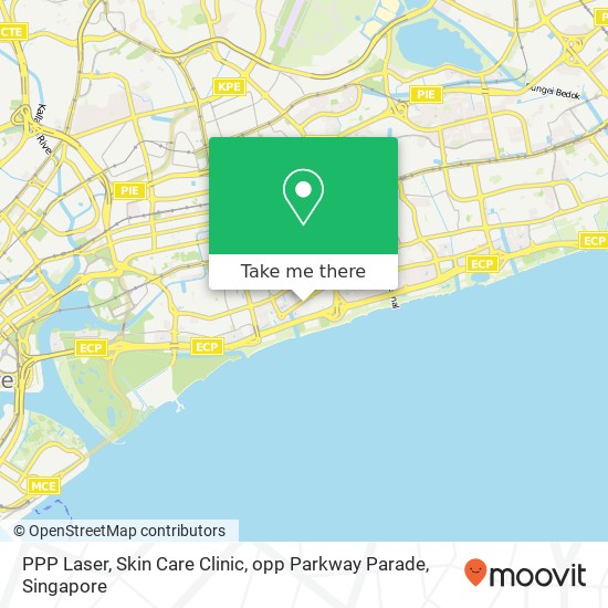 PPP Laser, Skin Care Clinic, opp Parkway Parade地图