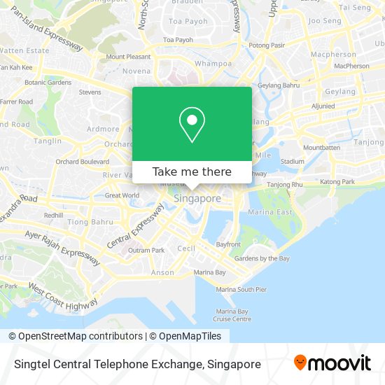 Singtel Central Telephone Exchange地图