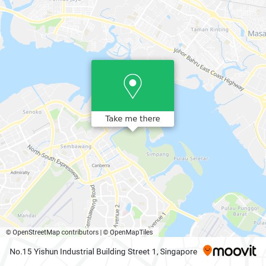 No.15 Yishun Industrial Building Street 1地图