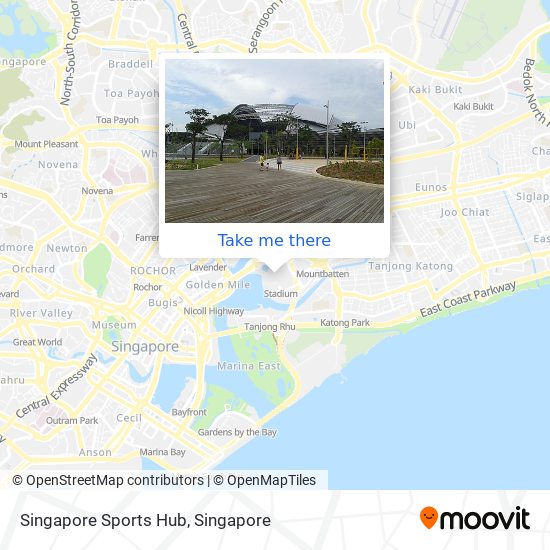 Singapore Sports Hub地图