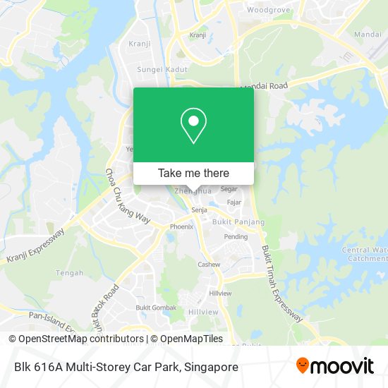 Blk 616A Multi-Storey Car Park地图