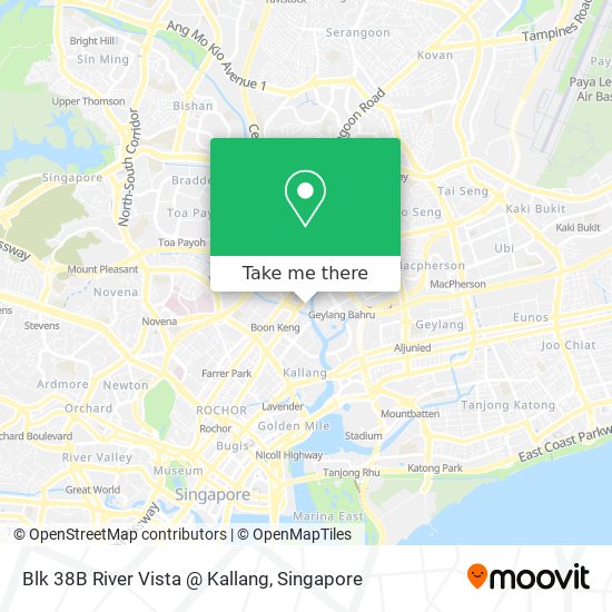 Blk 38B River Vista @ Kallang map