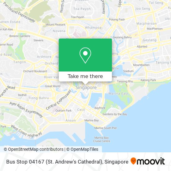Bus Stop 04167 (St. Andrew's Cathedral) map