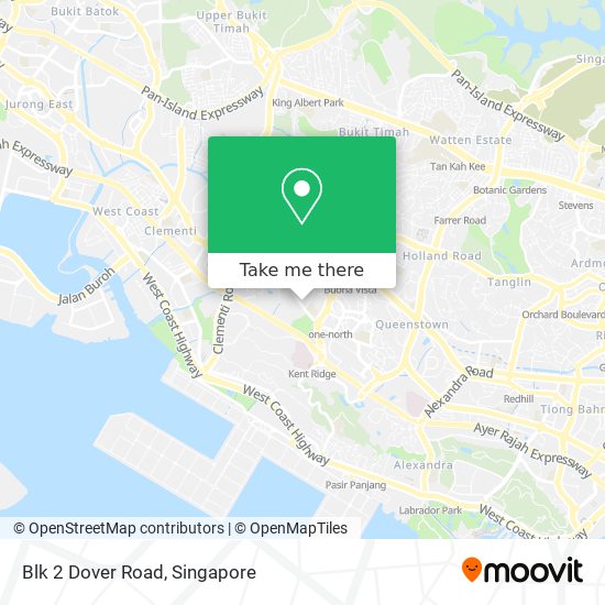 Blk 2 Dover Road地图