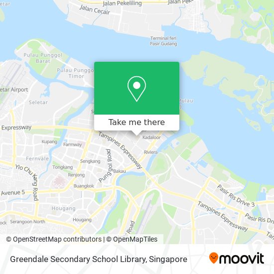 Greendale Secondary School Library map
