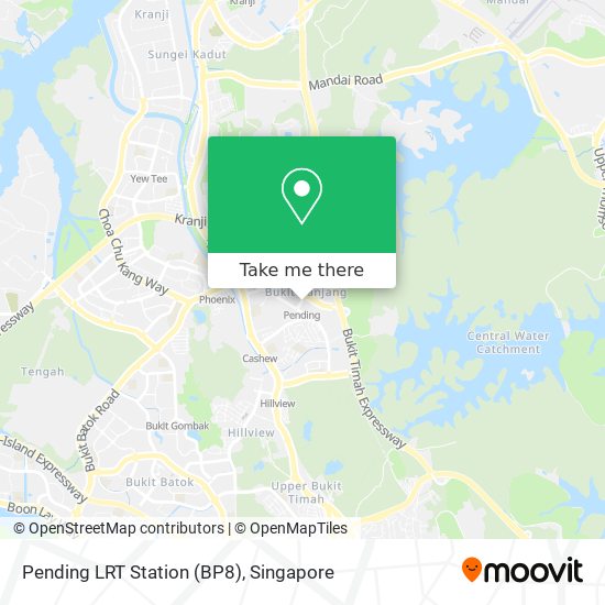 Pending LRT Station (BP8) map