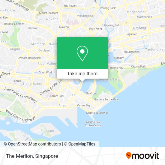 The Merlion map