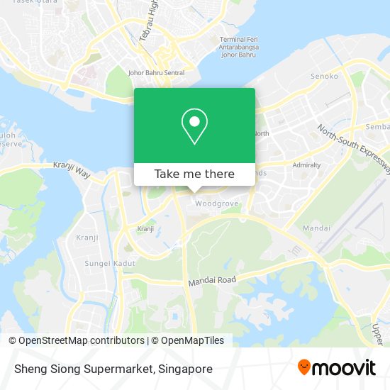 Sheng Siong Supermarket地图